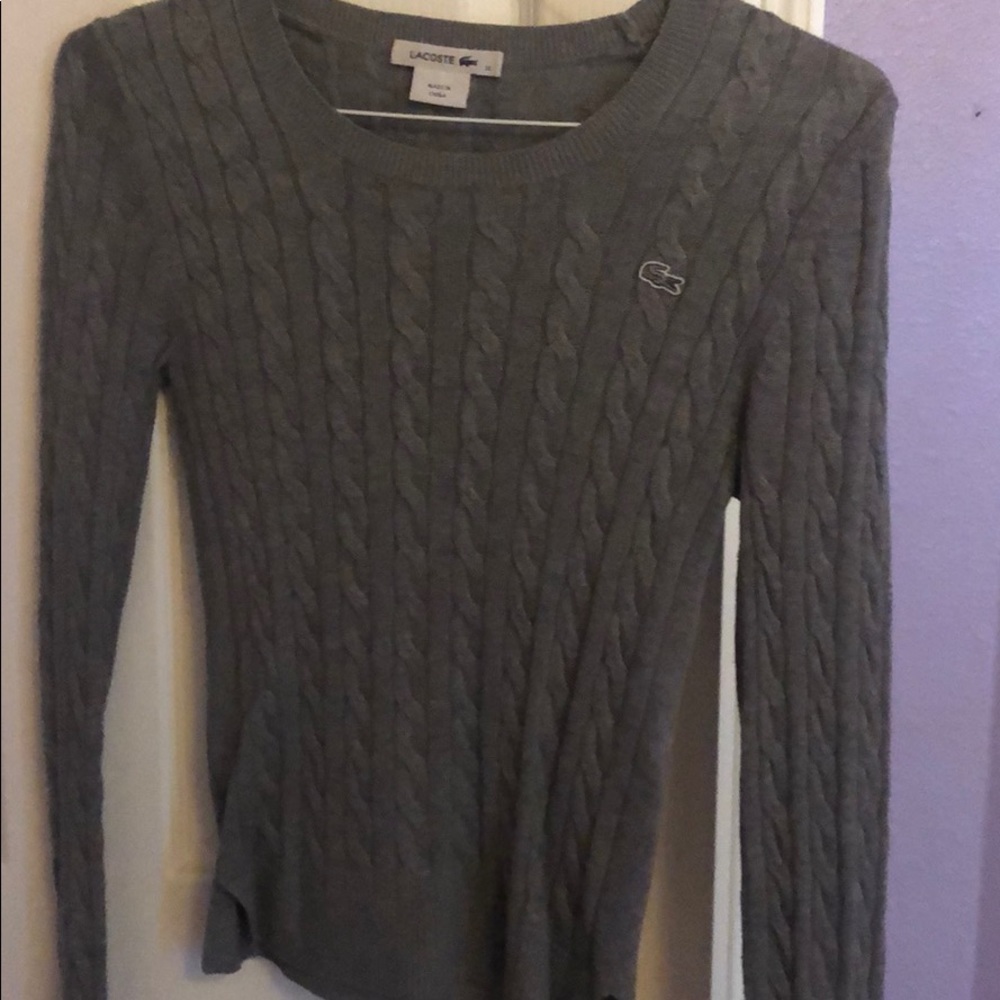 Lacoste cashmere long sleeve